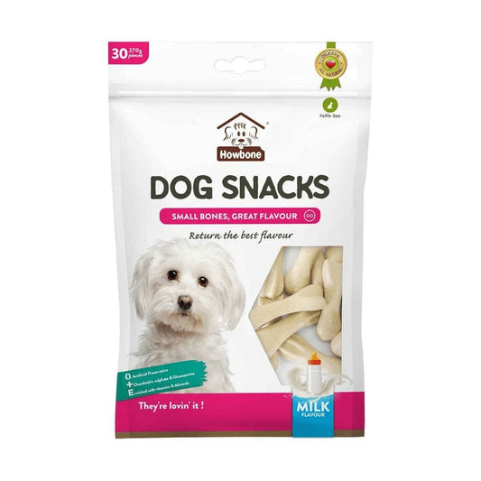 Gnawlers How Bone Milk Flavoured Dog Treats