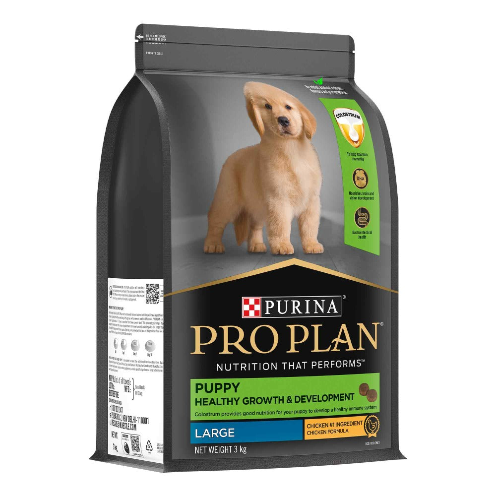 Pro Plan Chicken Large Breed Puppy Dog Dry Food (New Improved Formula)