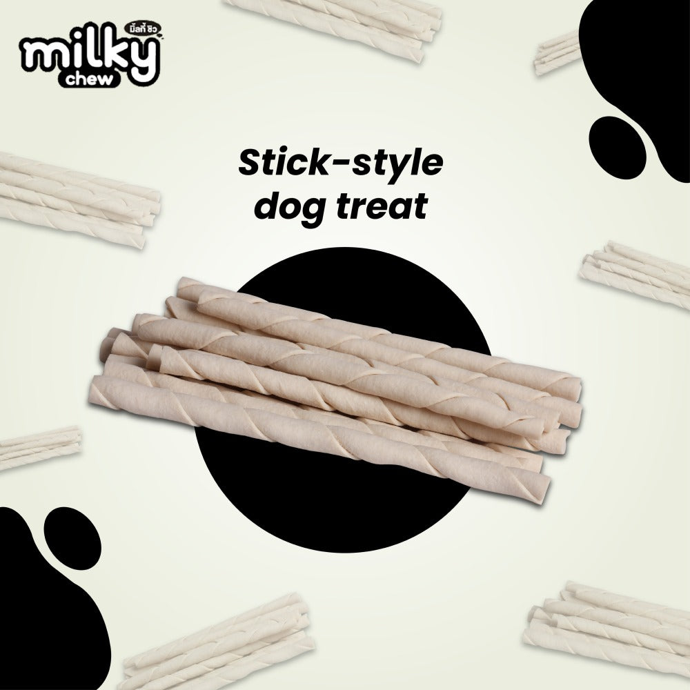 Dogaholic Milky Chew Stick Style Dog Treats