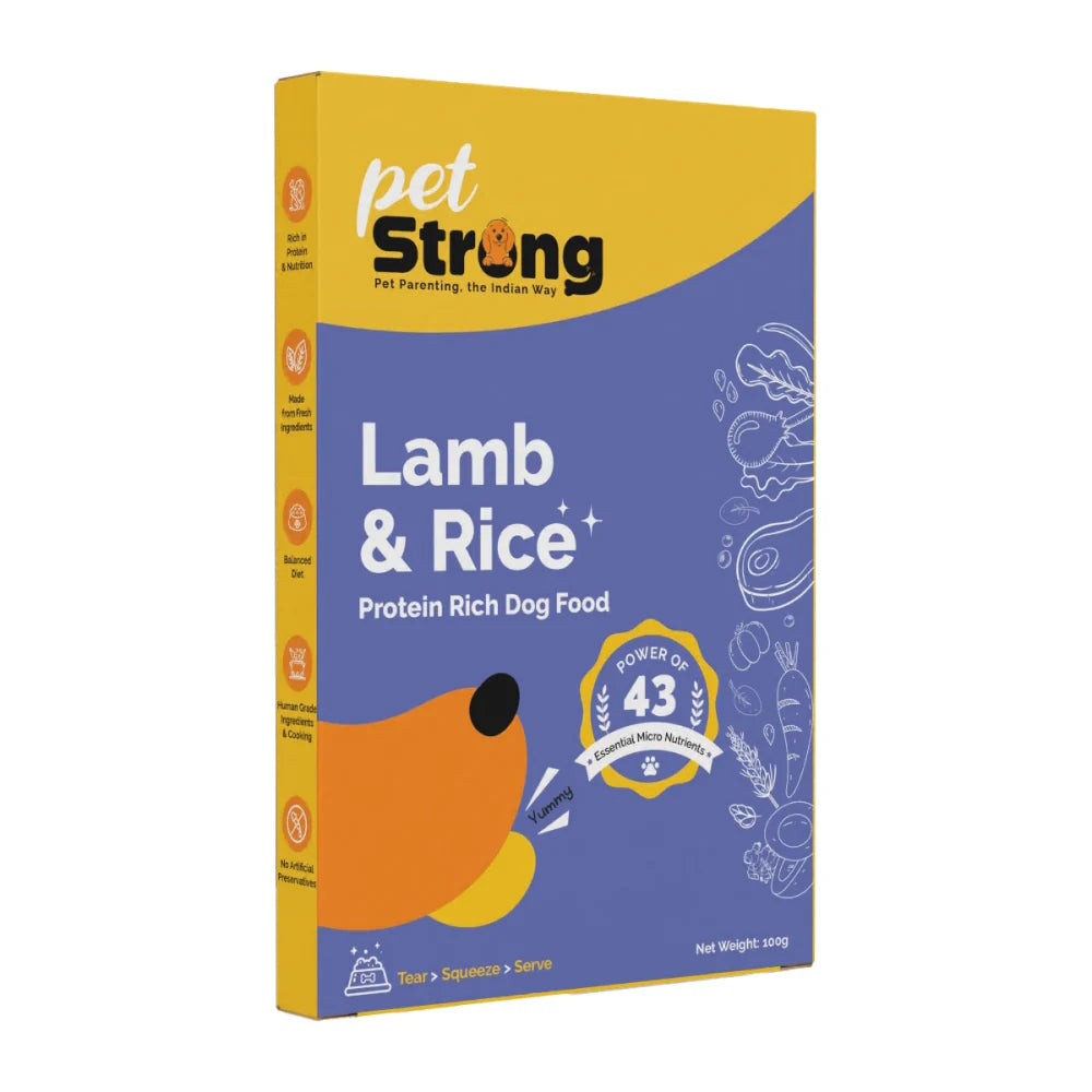 PetStrong Chicken and Rice & Lamb and Rice Fresh Food for Dogs Combo