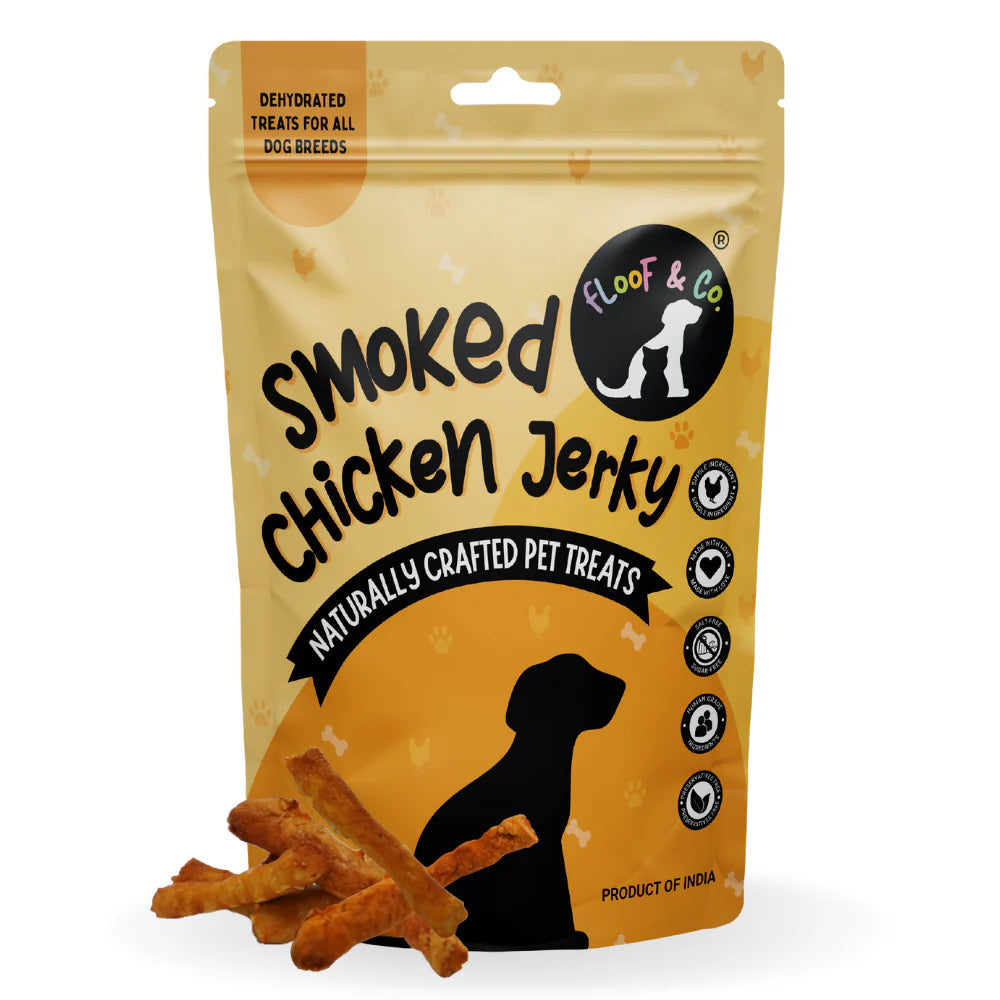 Floof & Co Smoked Chicken Jerky Dog Treats