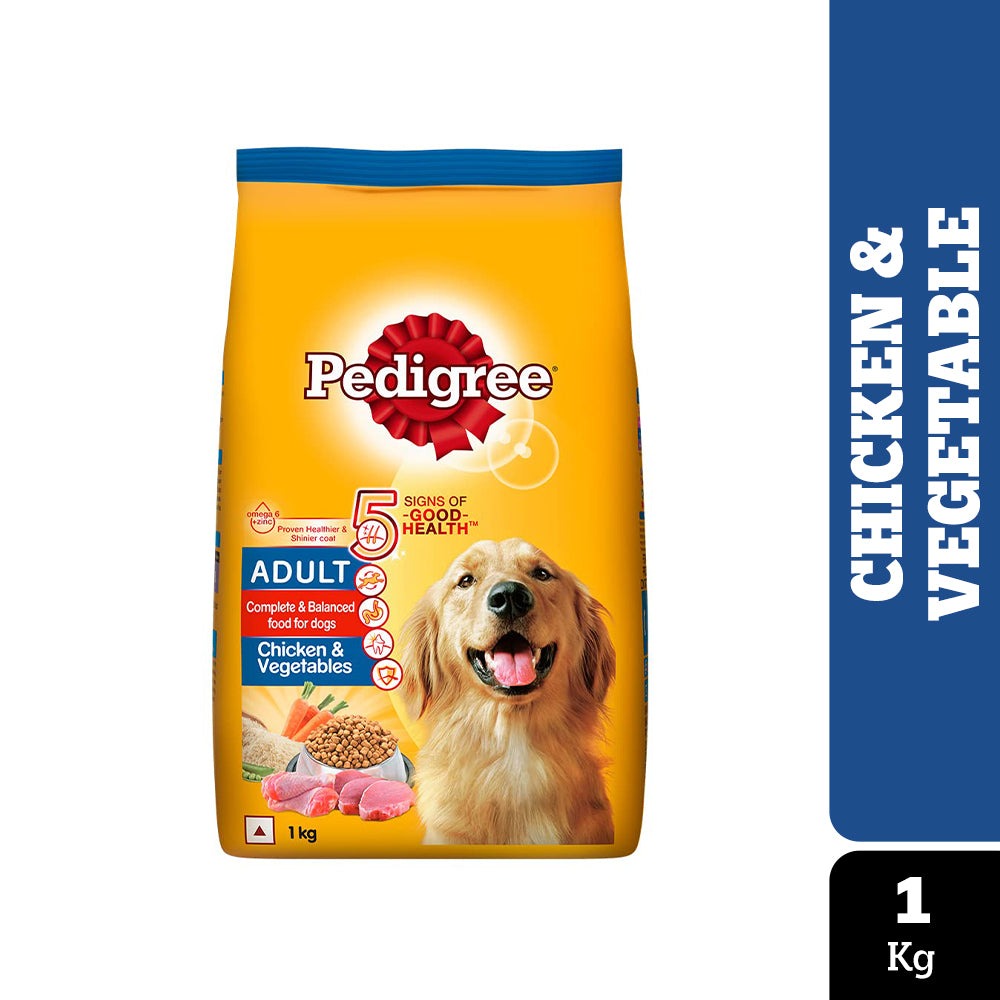 Pedigree Chicken and Vegetables Adult Dog Dry Food