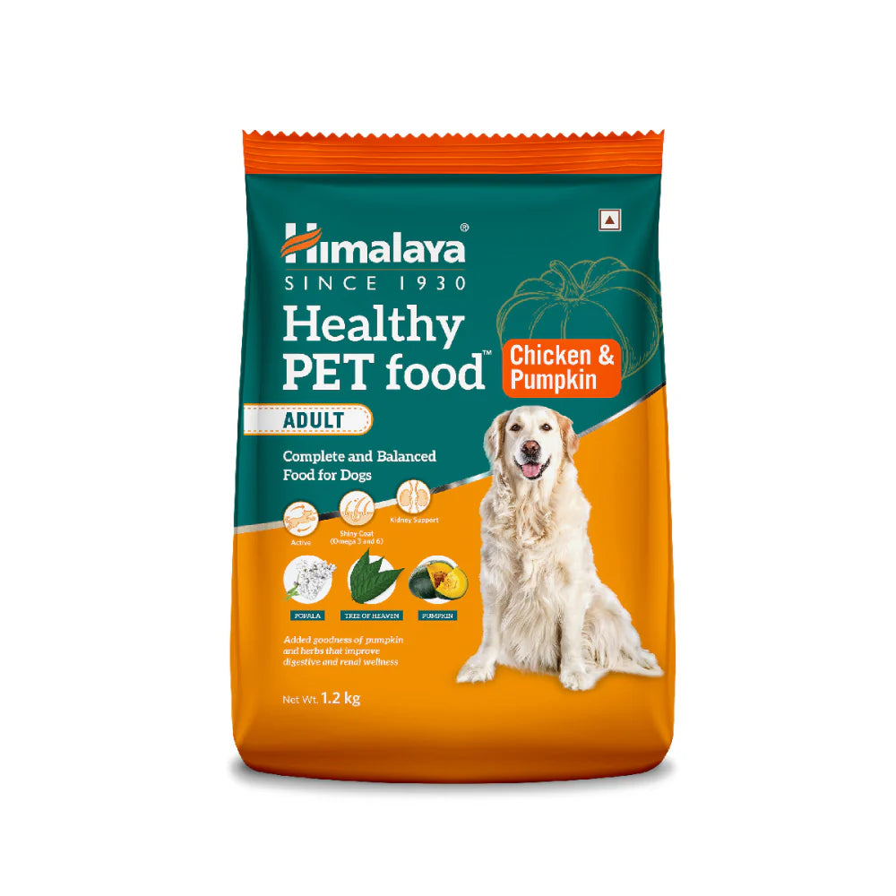 Himalaya Chicken & Pumpkin Dry Food and Chicken Healthy Treats Adult Dog Combo