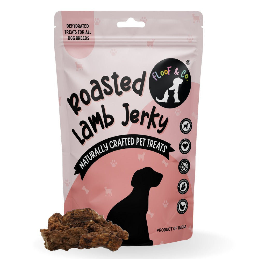 Floof & Co Slow Roasted Lamb Jerky Dog Treats