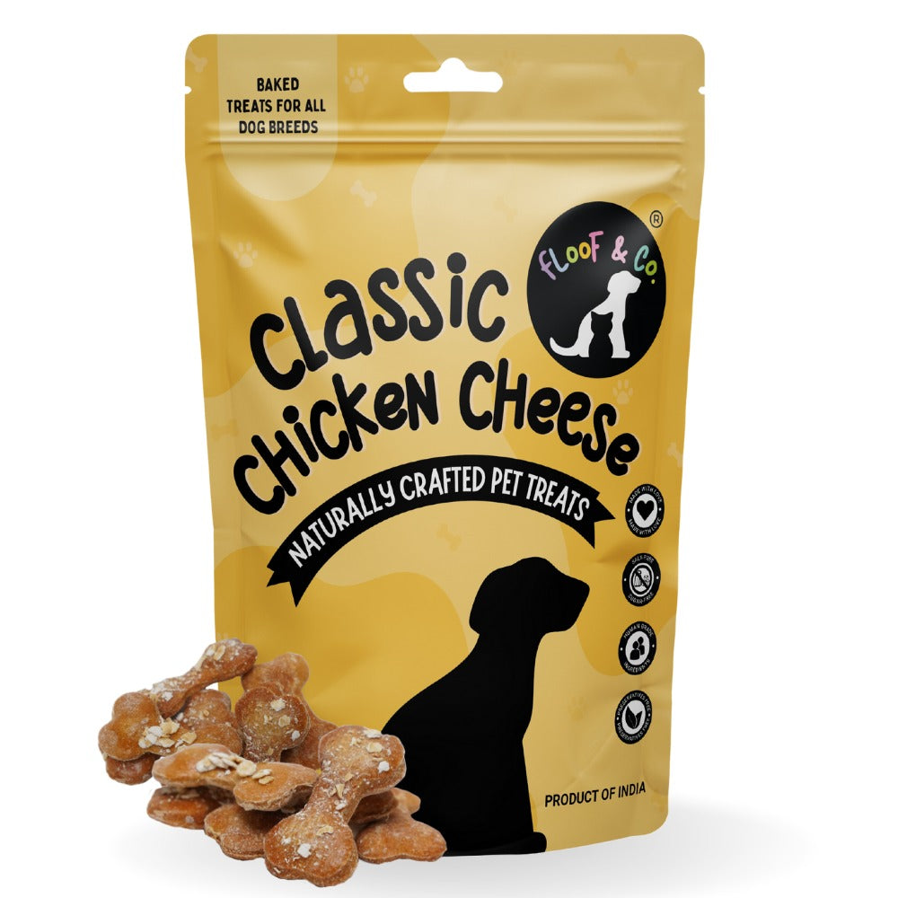 Floof & Co Classic Chicken Cheese Dog Treats