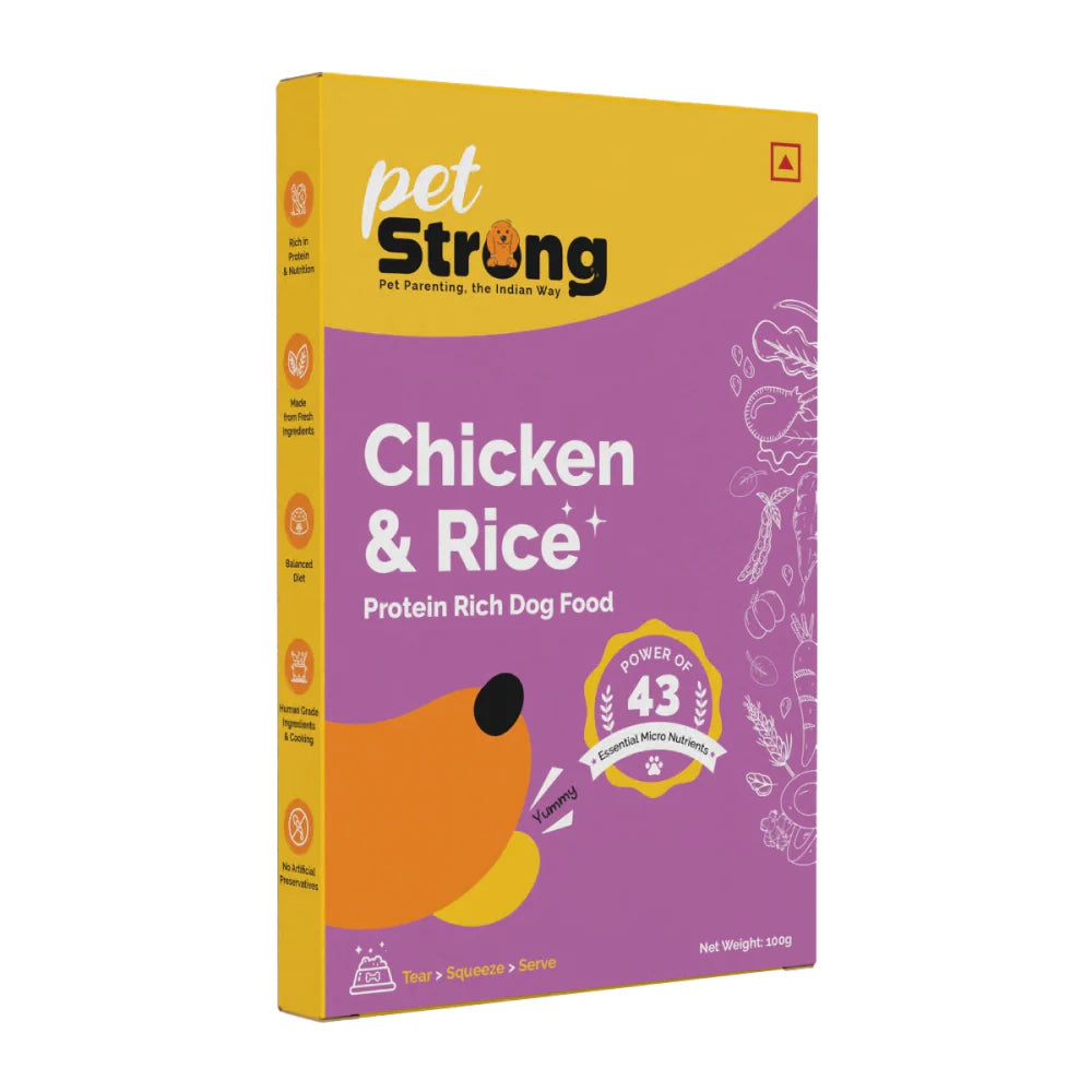 PetStrong Chicken and Rice & Lamb and Rice Fresh Food for Dogs Combo