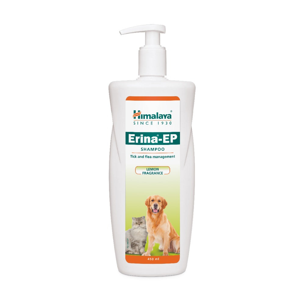 Himalaya Erina EP Tick and Flea Shampoo for Dogs and Cats