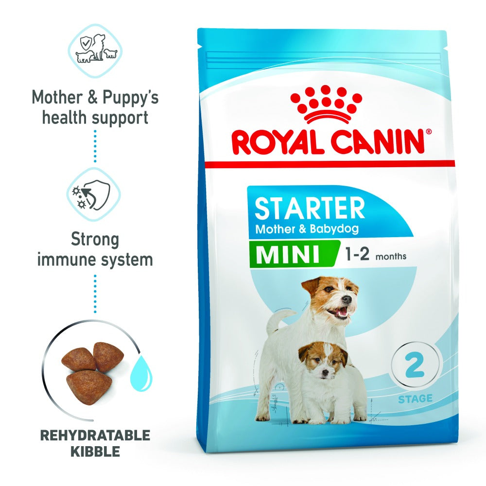 Royal Canin Mini Starter for Small Breed Dogs and Puppies Dry Food