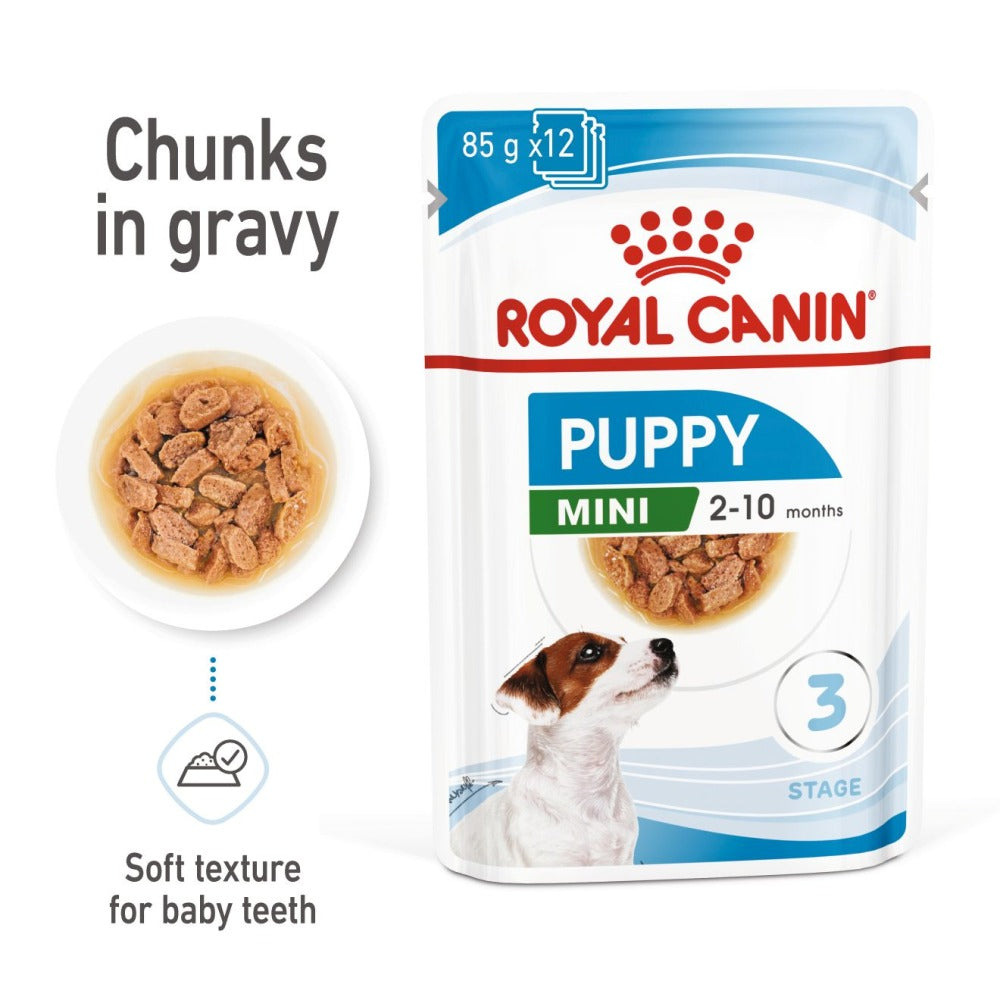 Royal Canin Mini Puppy Gravy Dog Wet Food