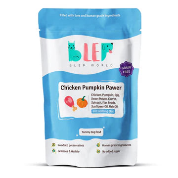 BLEP Chicken & Pumpkin Pawer Dog Wet Food (300g)