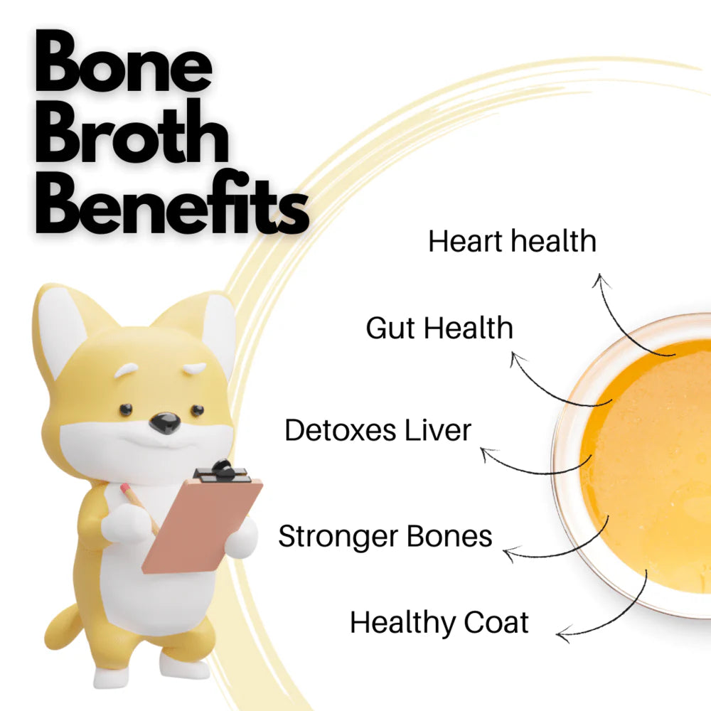 Doggos Instant Chicken Bone Broth with Fish for Cats and Dogs