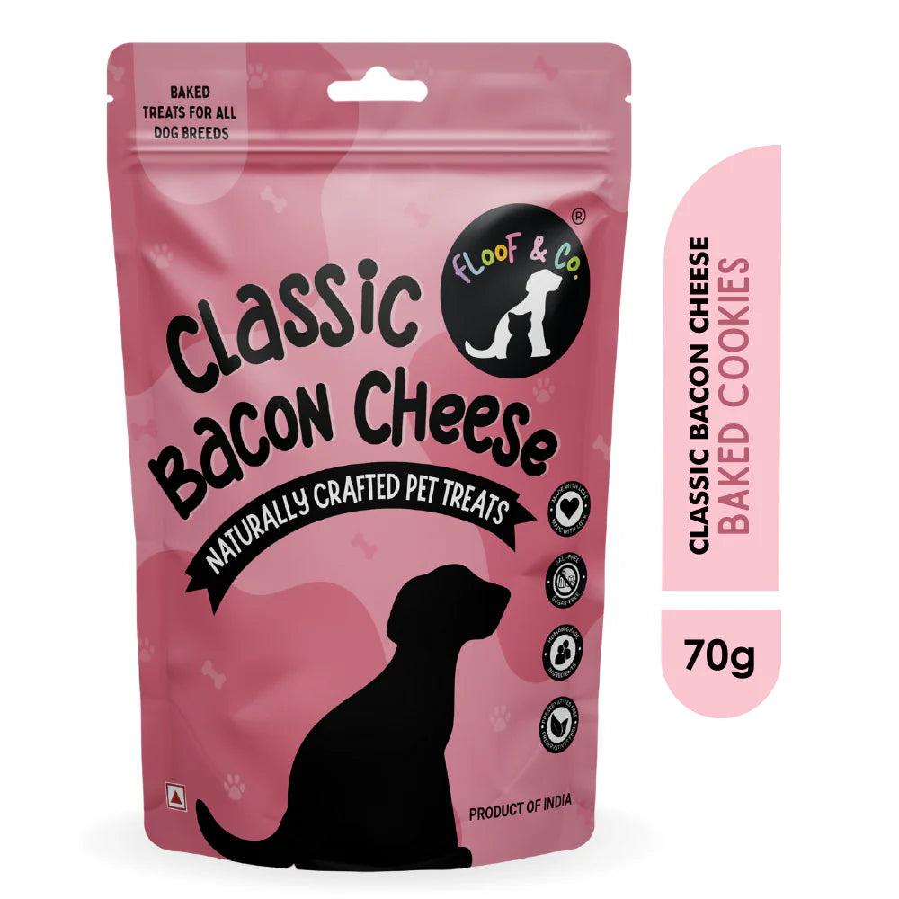 Floof & Co Classic Bacon Cheese Dog Treats