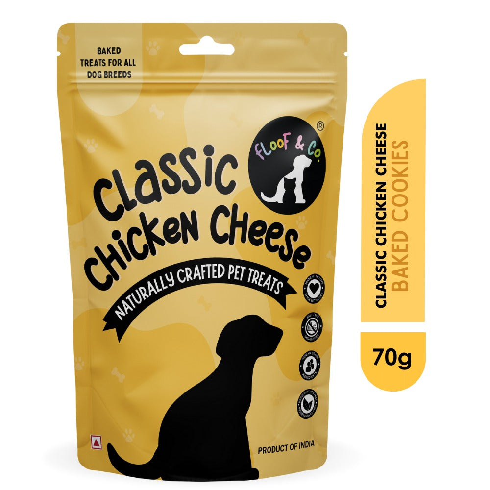 Floof & Co Classic Chicken Cheese Dog Treats (Buy 1 Get 1)