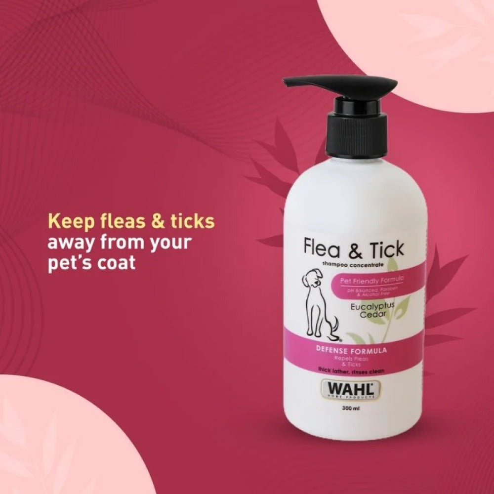 Wahl Flea and Tick Shampoo for Dogs