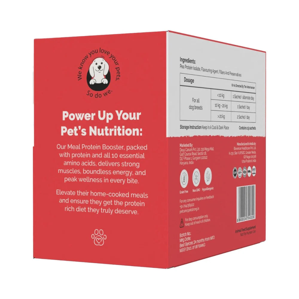 PetStrong 2.2 Meal Protein Booster for Dogs