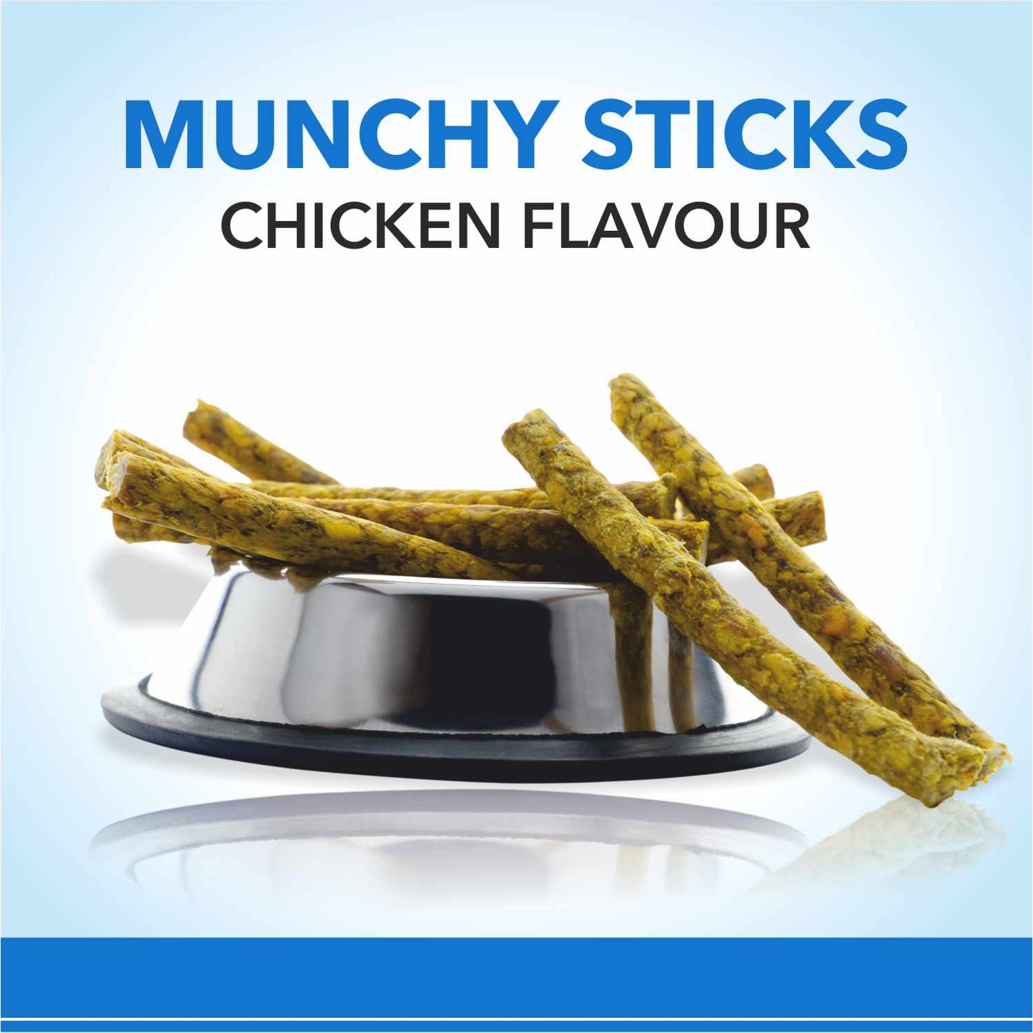 Purepet Chicken and Mutton Flavour Munchy Sticks Dog Treat Combo