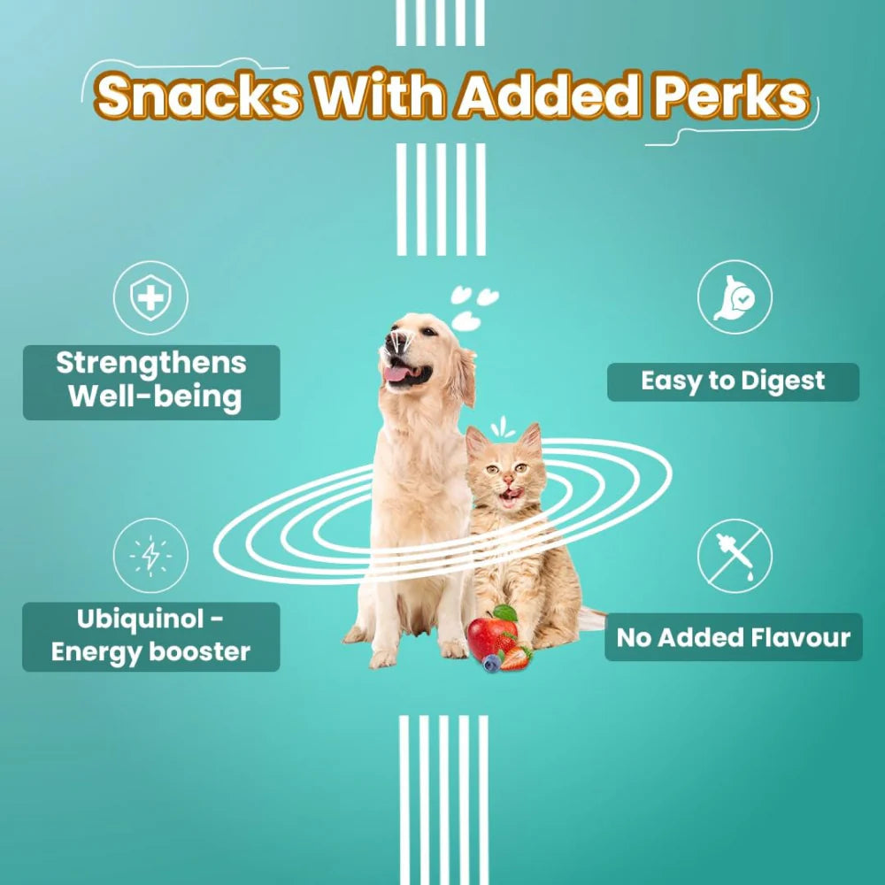 Bark Out Loud Immunity Multi Vitamin Chew Stix for Dogs and Cats