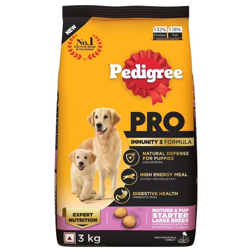 Pedigree PRO Expert Nutrition Lactating/Pregnant Mother & Puppy Starter(3 to 12 Weeks) Large Breed Dog Dry Food