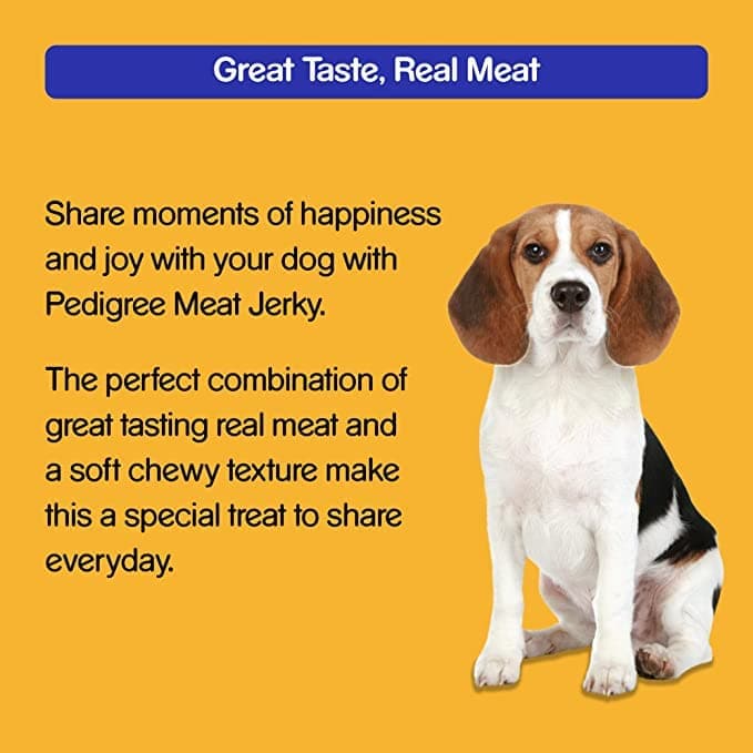 Pedigree Barbecued Chicken Meat Jerky Adult Dog Treats