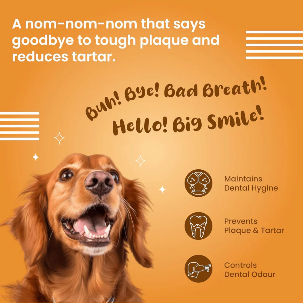 Bark Out Loud by Vivaldis Dental Sticks Dog Treats