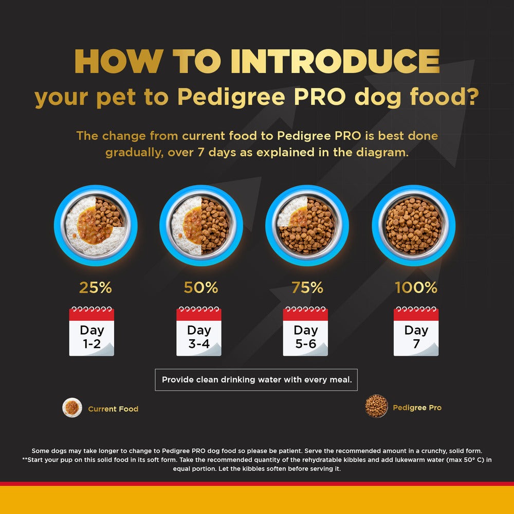 Pedigree PRO Expert Nutrition Lactating/Pregnant Mother & Puppy Starter(3 to 12 Weeks) Large Breed Dog Dry Food