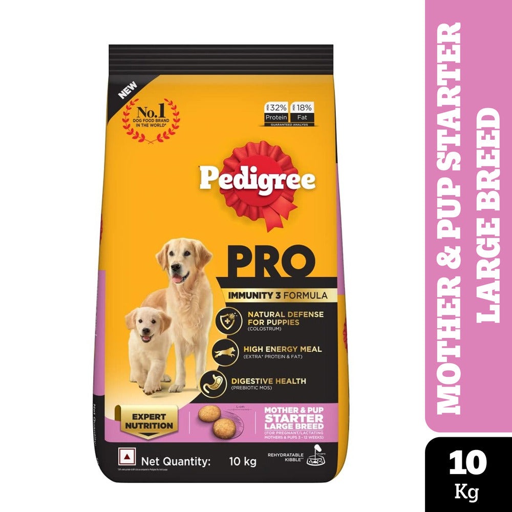 Pedigree PRO Expert Nutrition Lactating/Pregnant Mother & Puppy Starter(3 to 12 Weeks) Large Breed Dog Dry Food