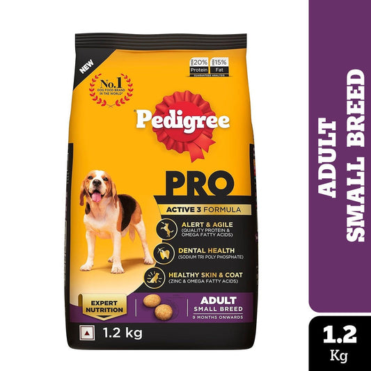 Pedigree PRO Expert Nutrition Adult Dog Dry Food for Small Breed