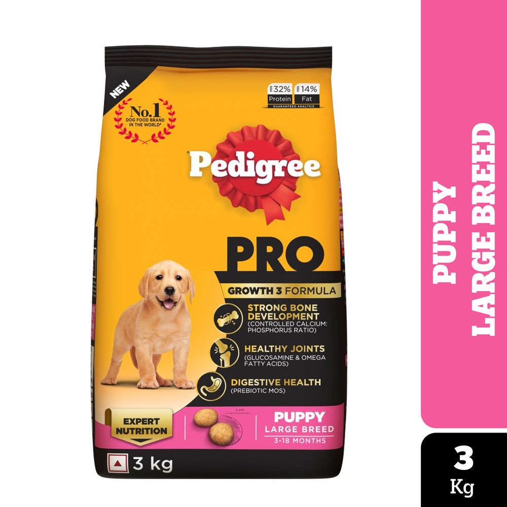 Pedigree PRO Expert Nutrition for Large Breed Puppy (3 to 18 Months) Dog Dry Food