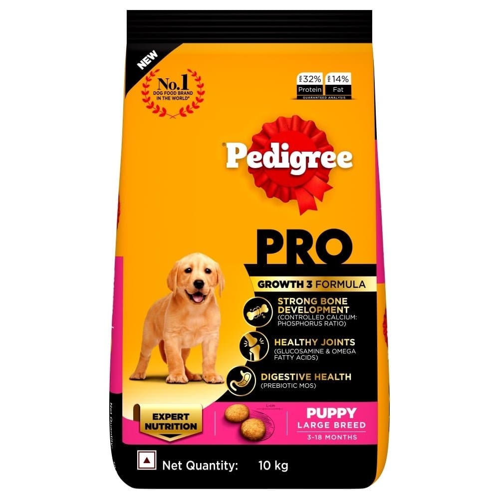 Pedigree PRO Expert Nutrition for Large Breed Puppy (3 to 18 Months) Dog Dry Food