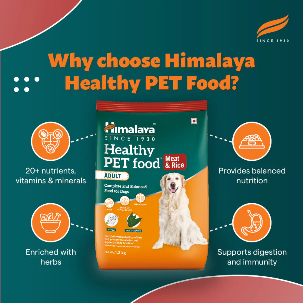 Himalaya Meat & Rice Healthy Pet Adult Dog Dry Food