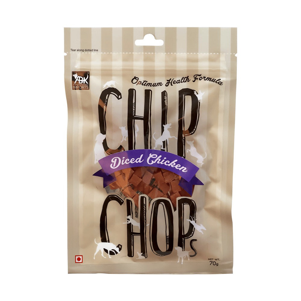 Chip Chops Diced Chicken Dog Treats