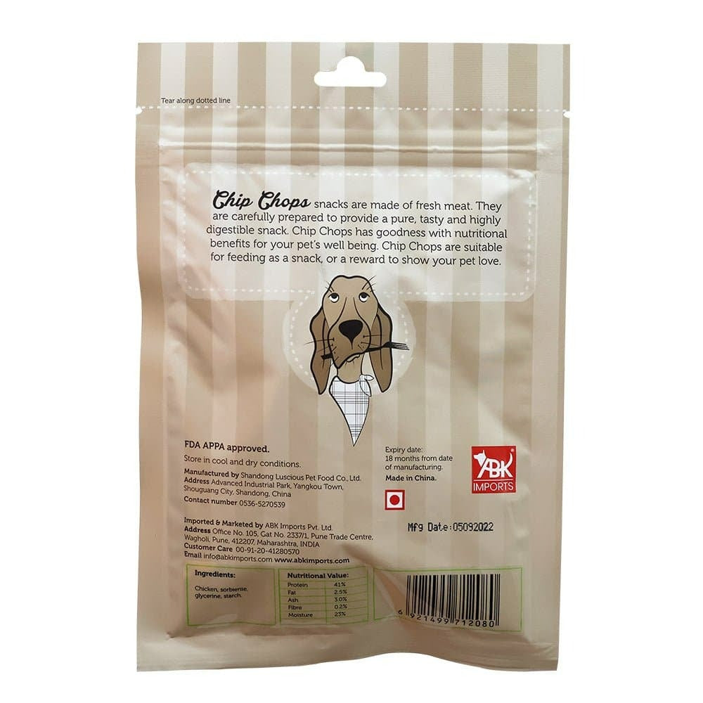 Chip Chops Chicken & Calcium and Chicken & Codfish Bone Dog Treats Combo