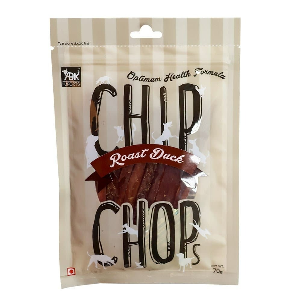 Chip Chops Roast Duck Strips and Chicken and Codfish Sandwich Dog Treats Combo