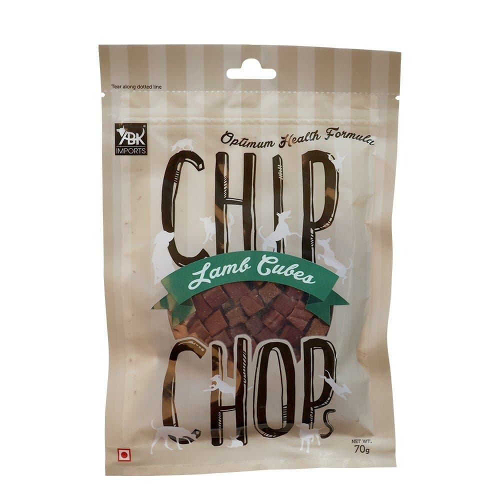 Chip Chops Lamb Cubes and Chicken Liver Cubes Dog Treats Combo