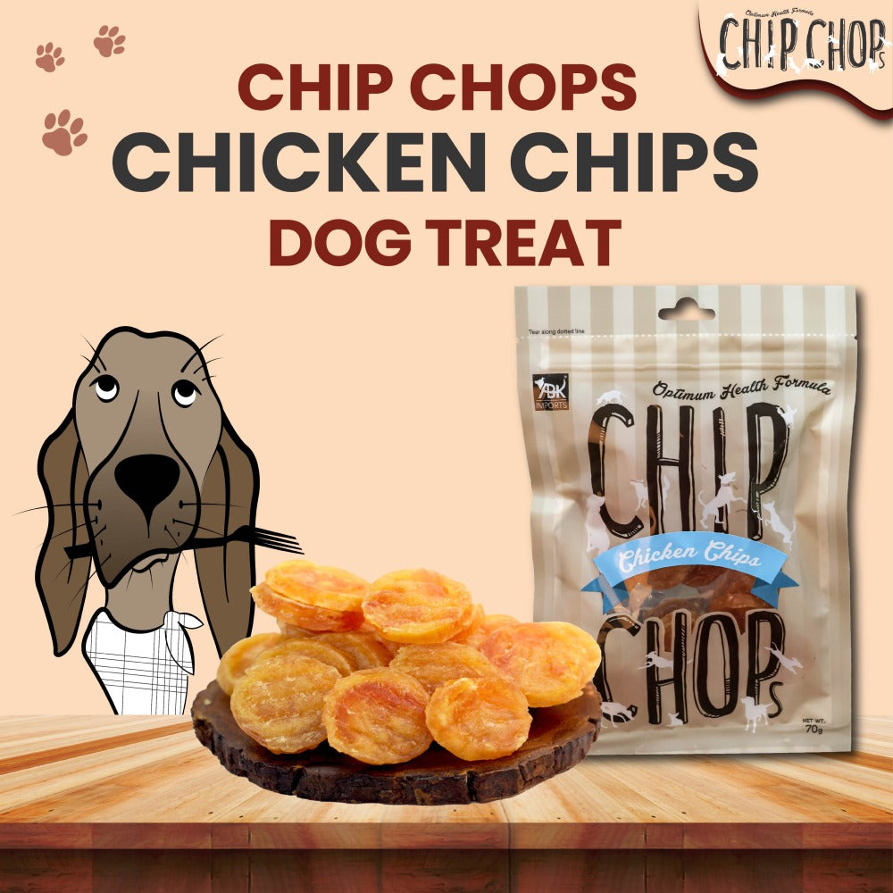 Chip Chops Chicken Chips Coins Dog Treats