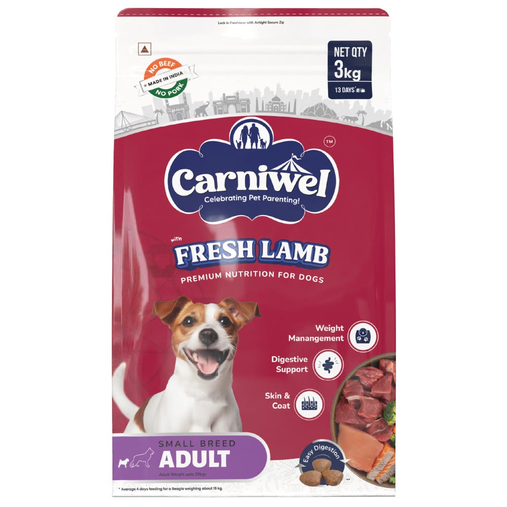 Carniwel Fresh Lamb Small Breed Adult Dog Dry Food