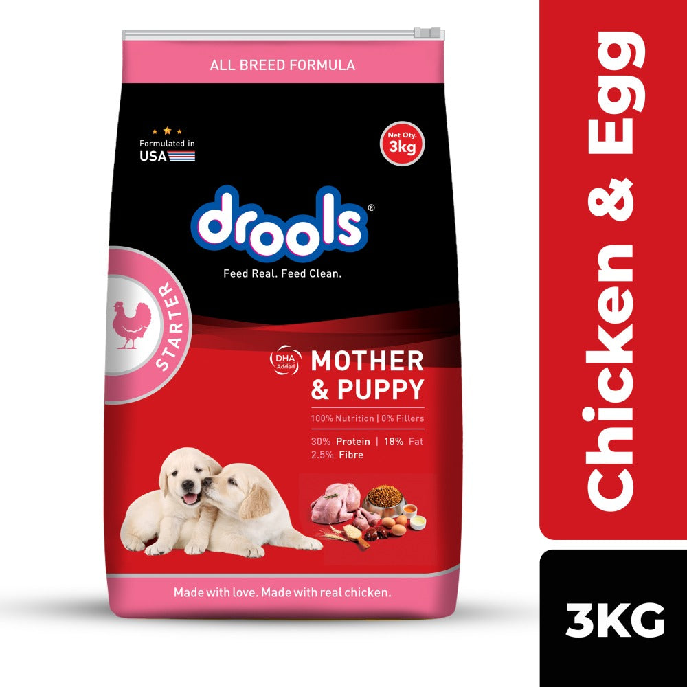 Drools Chicken and Egg Mother and Puppy Dog Dry Food