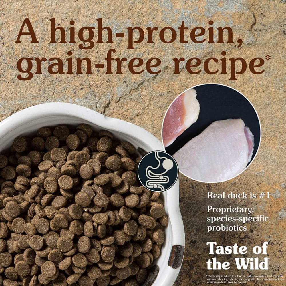 Taste of the Wild Wetlands Canine Recipe with Roasted Fowl Adult Dog Dry Food | Grain Free Formula