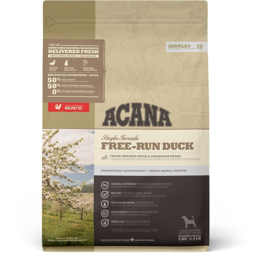 Acana Free Run Duck Dog Dry Food (All Breeds)