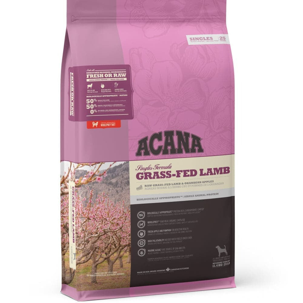 Acana Grass Fed Lamb Dog Dry Food (All Breeds)