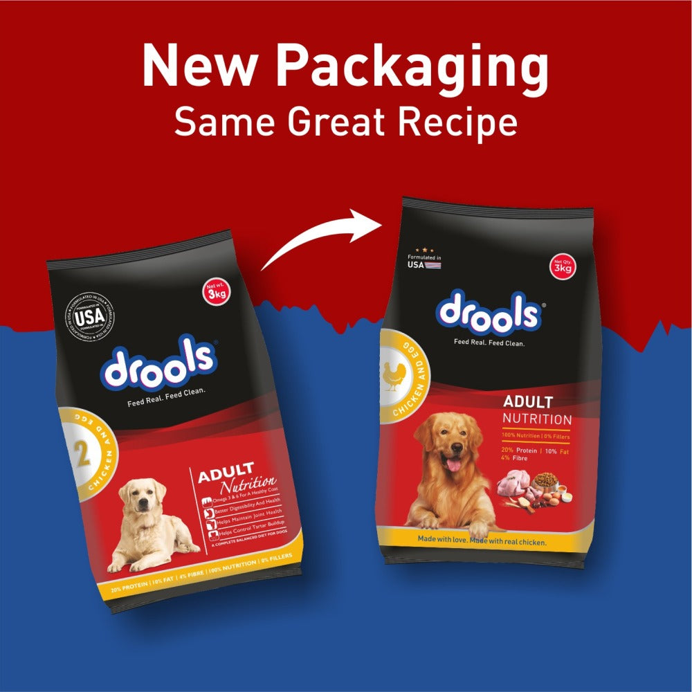 Drools Chicken and Egg Adult Dog Dry Food