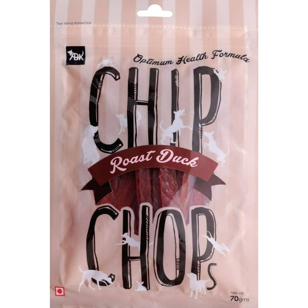 Chip Chops Fish on Stick, Roast Duck Strips and Chicken & Codfish Rolls Dog Treats Combo (3 x 70g)