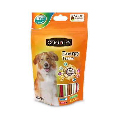 Goodies Energy Treats Mixed Flavour Stick Dog Treats