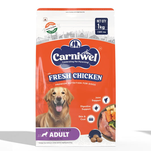 Carniwel Fresh Chicken Kibble Large Breed Adult Dog Dry Food