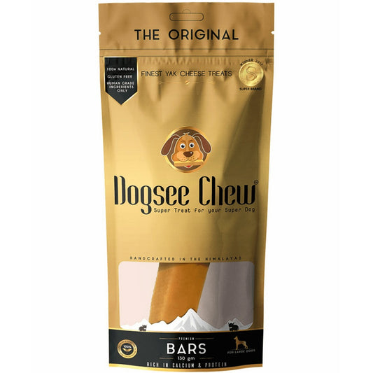 Dogsee Chew 100% Natural Yak Milk Bars Large Breed Dog Treats