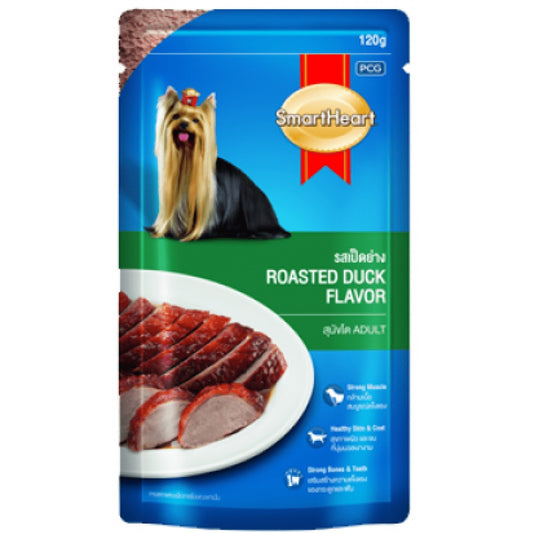 SmartHeart Roasted Duck In Gravy Adult Dog Wet Food