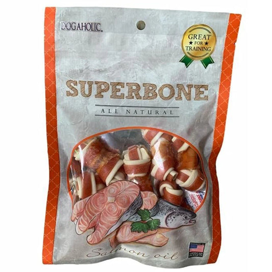 Super Bone Chicken Salmon Oil Dog Treat