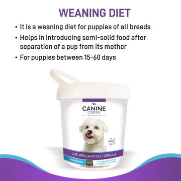 Canine Creek Pup Booster Puppy Weaning Diet for All Breeds