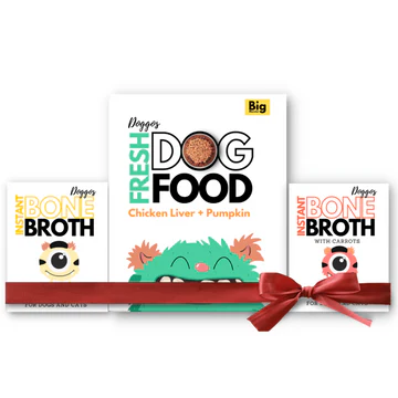 Doggos Mini Jumbo Monster Chicken and Pumpkin Fresh Dog Wet Food (Get Chicken Bone Broth Free)