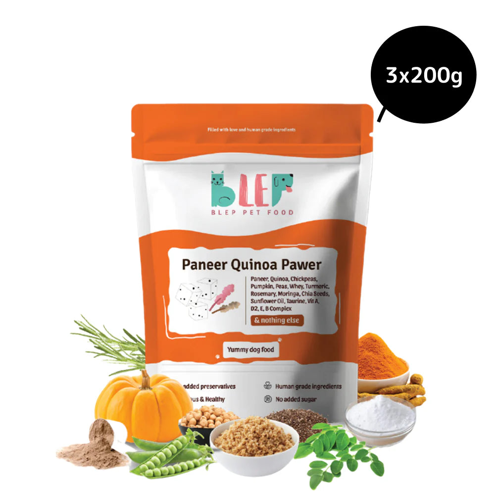 BLEP Paneer Quinoa Pawer Dog Wet Food (200g)